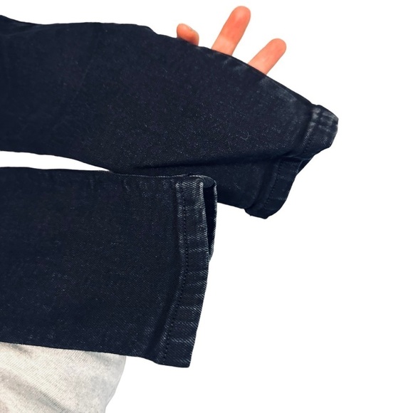 Everlane The Curvy High Rise Skinny crop Black Denim Ankle Jeans Size 26 Regular - Picture 6 of 6